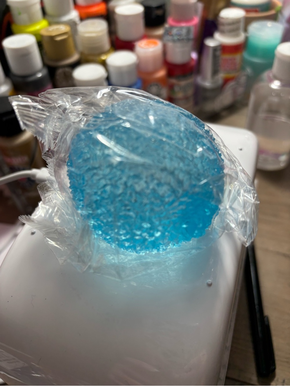 Textured stress ball